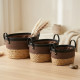 Straw Basket Set 3 Pcs